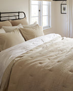 Organic Cloud Cotton Quilt (Bone)