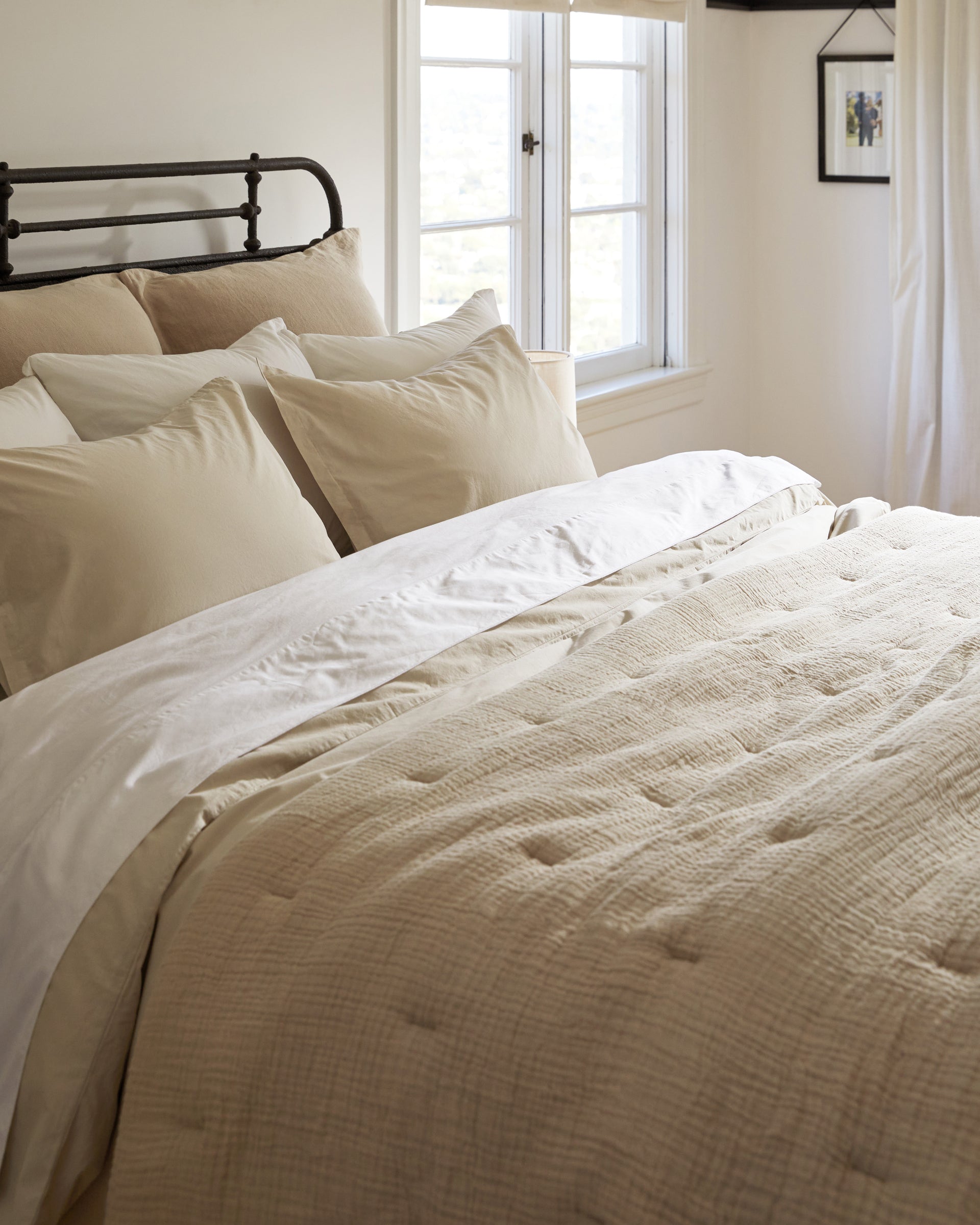 Organic Cloud Cotton Quilt (Bone)