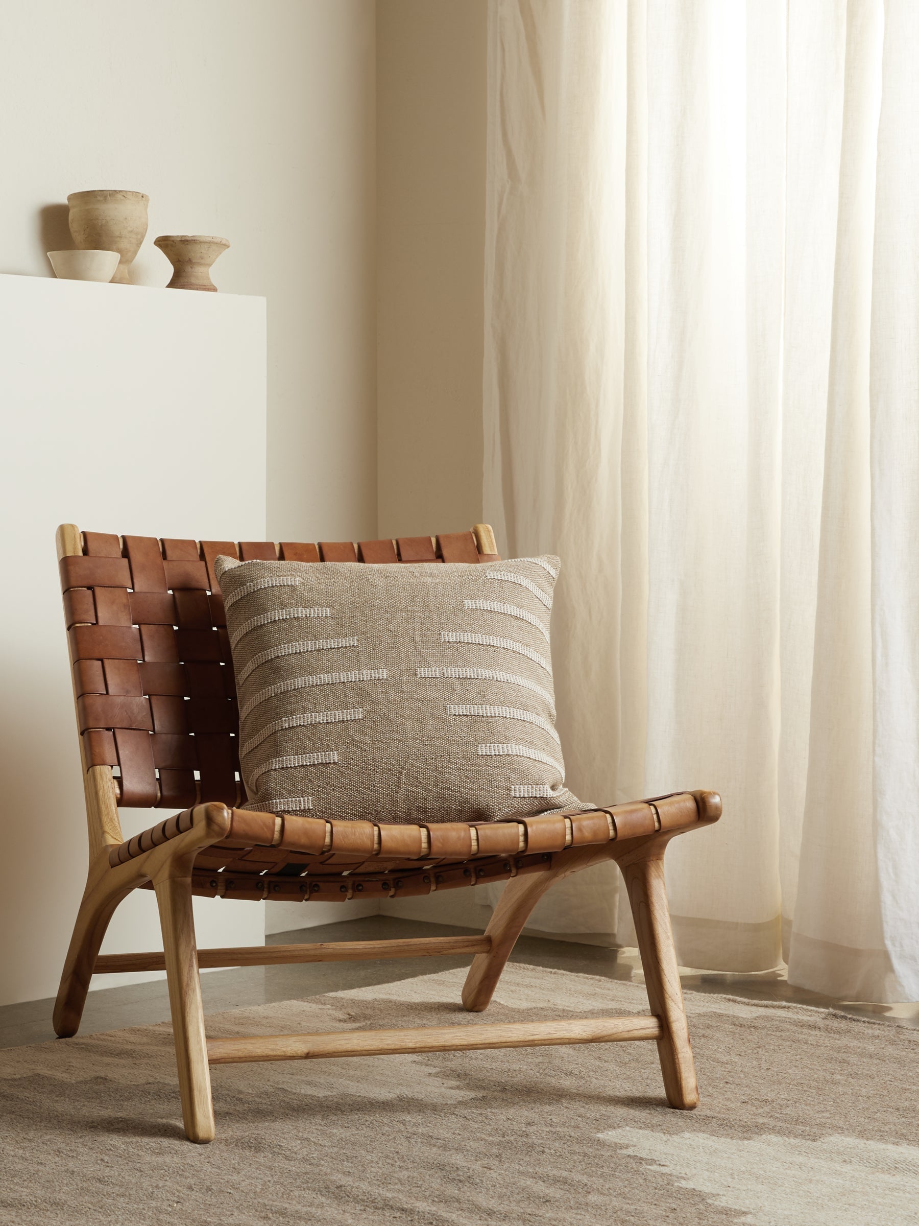 Desert Pillow Cover - FINAL SALE (Natural)