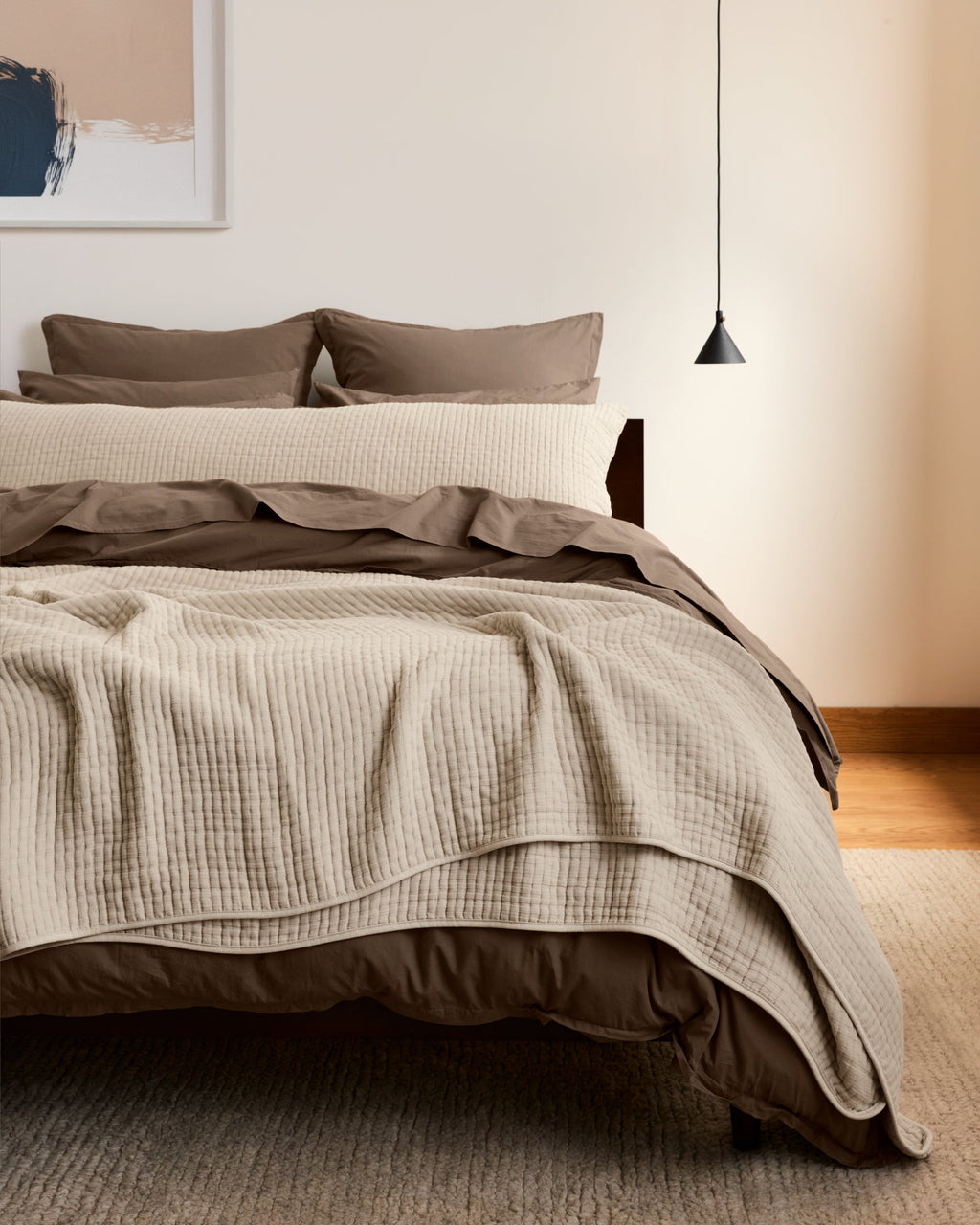 Air Cotton Body Pillow Cover - FINAL SALE (Bone)