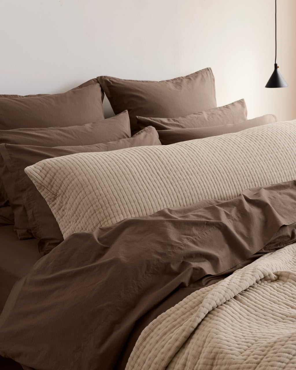 Air Cotton Body Pillow Cover - FINAL SALE (Bone)