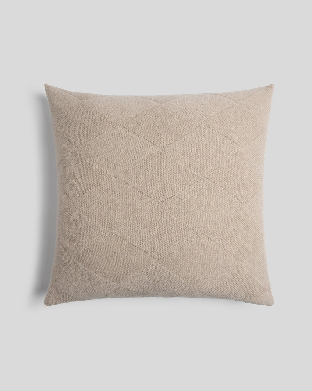 Basketweave Merino Pillow Cover - FINAL SALE (Natural)