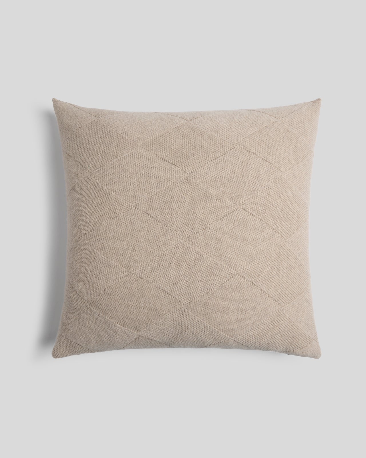 Basketweave Merino Pillow Cover - FINAL SALE (Natural)