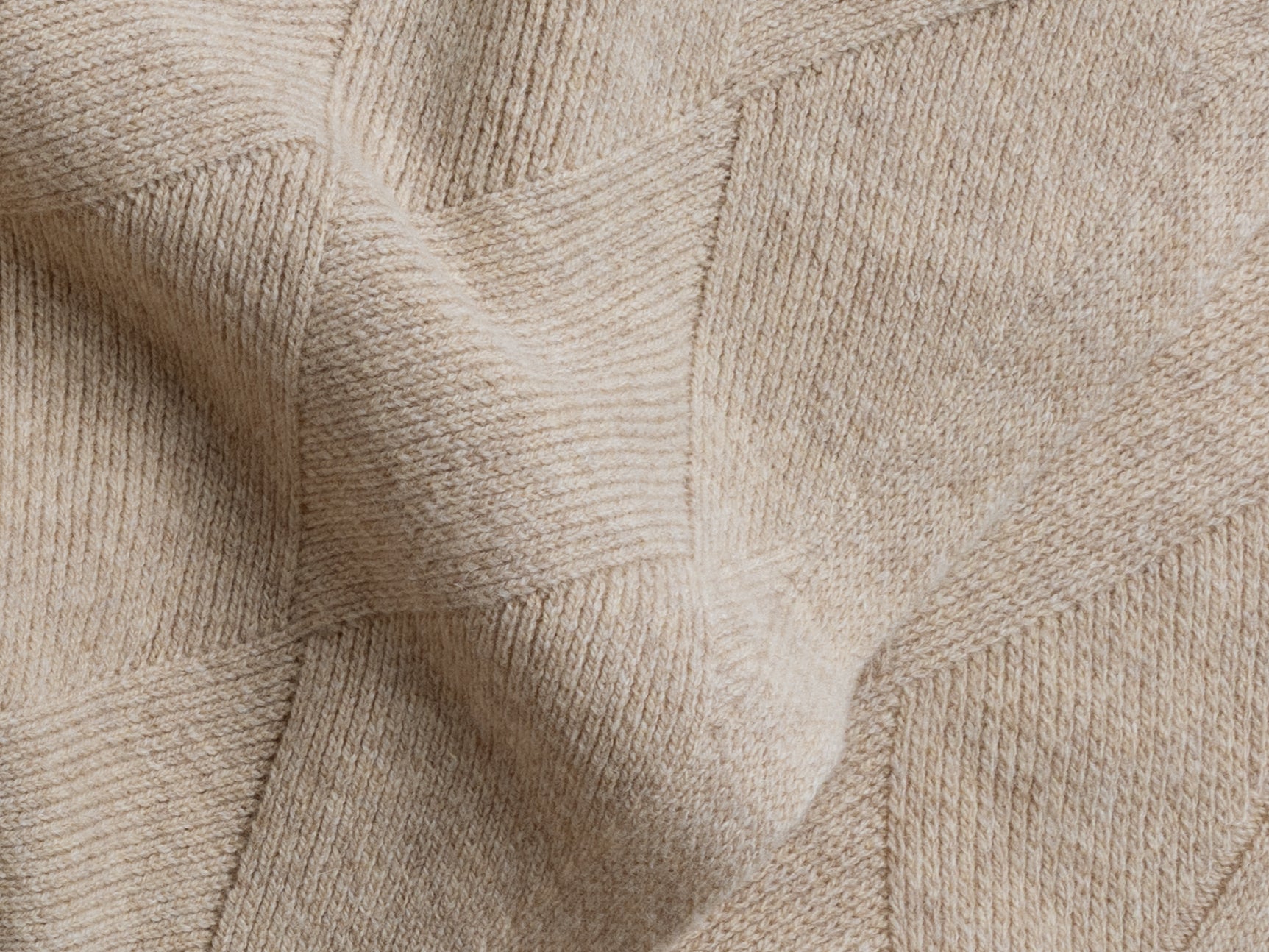 Basketweave Merino Pillow Cover - FINAL SALE (Natural)