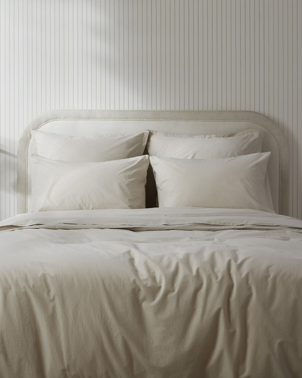 Brushed Cotton Duvet Cover (Bone)