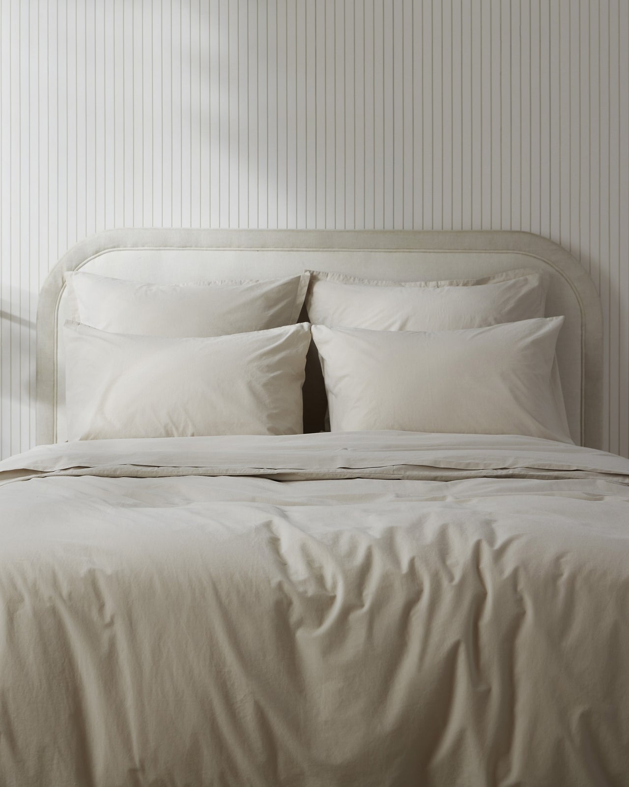 Brushed Cotton Duvet Cover (Bone)