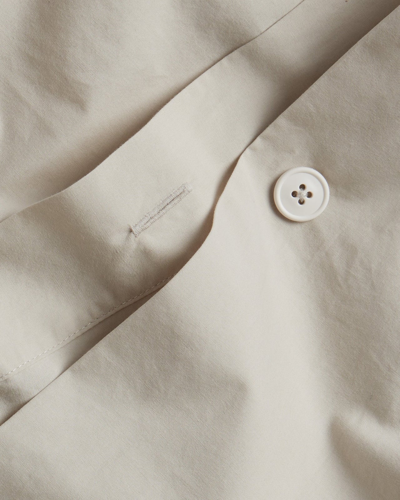 Brushed Cotton Duvet Cover (Bone)