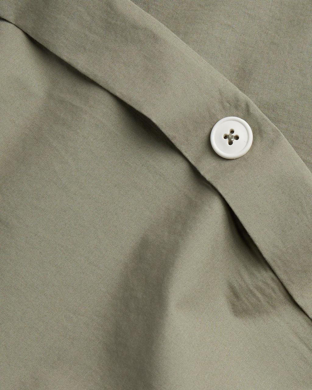 Brushed Cotton Duvet Cover (Moss)