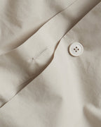 Brushed Cotton Duvet Cover Set - Bone TW/XL