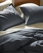 Brushed Cotton Duvet Cover Set - Dusk K/CK