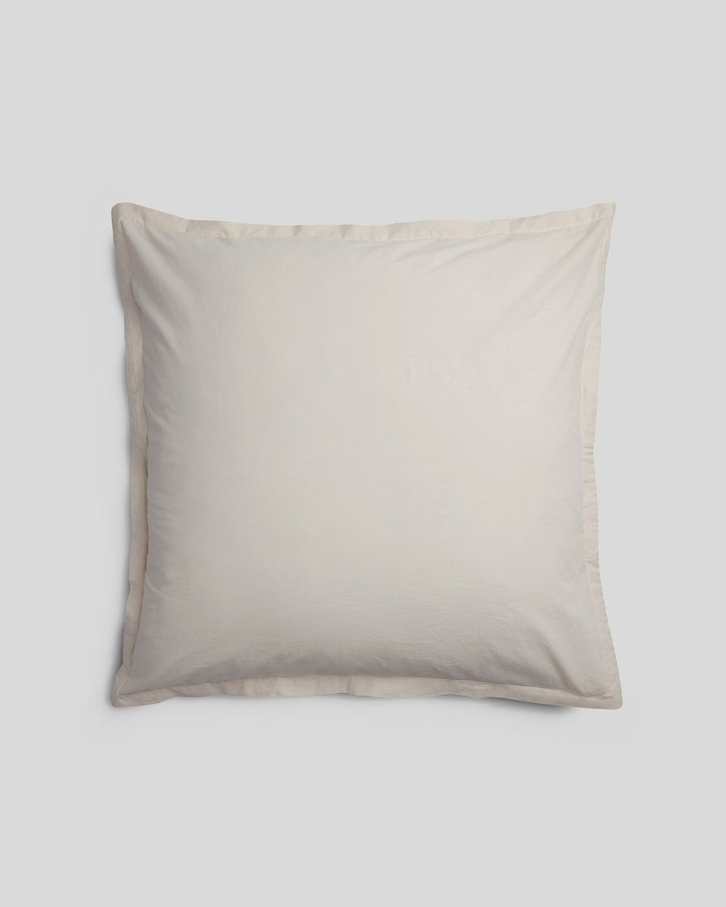 Brushed Cotton Euro Sham (Bone)