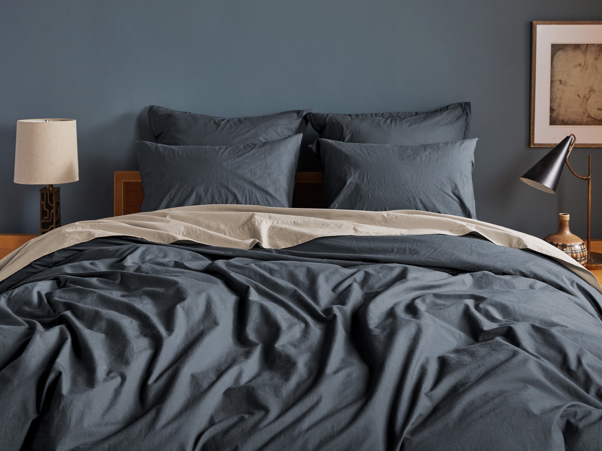 Brushed Cotton Euro Sham (Dusk)