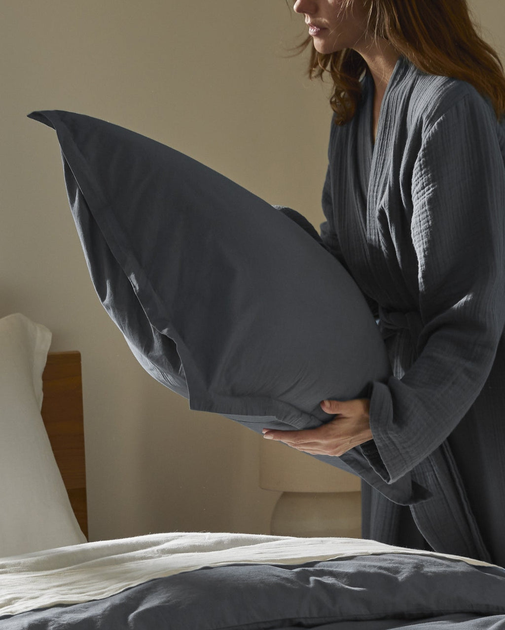 Brushed Cotton Sham Set (Dusk)