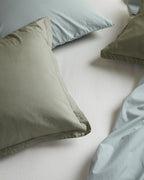 Brushed Cotton Sham Set (Moss)