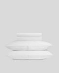 Brushed Cotton Sheet Set - White F/Q