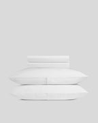 Brushed Cotton Sheet Set - White F/Q