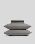 Brushed Cotton Sheet Set - Pebble F/Q