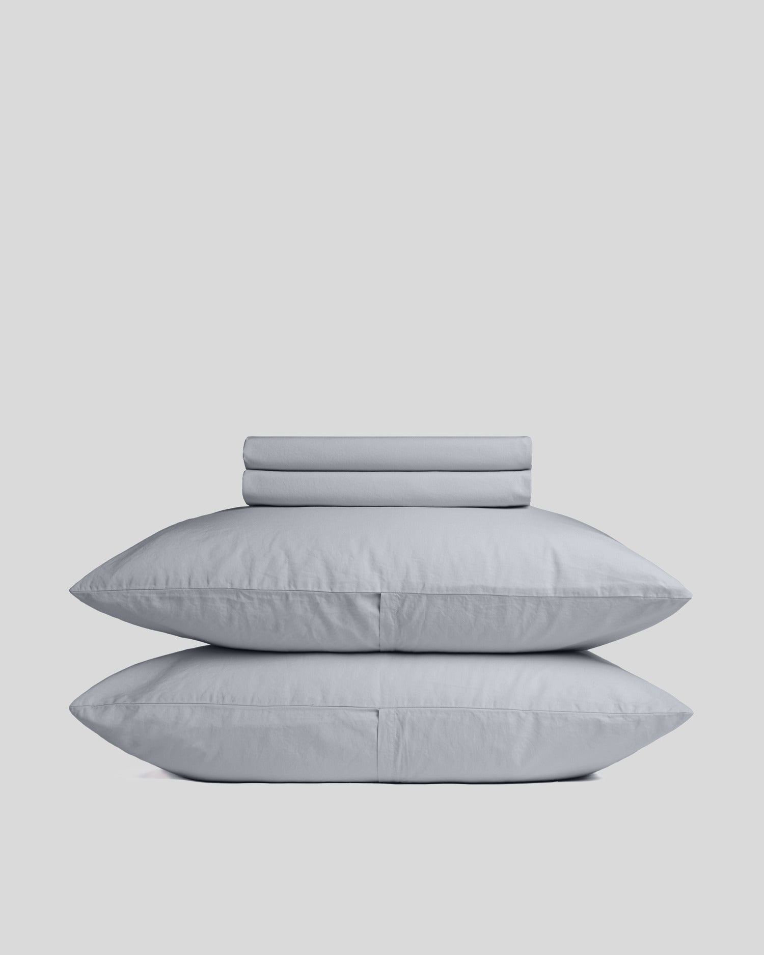 Brushed Cotton Sheet Set - Sky F/Q