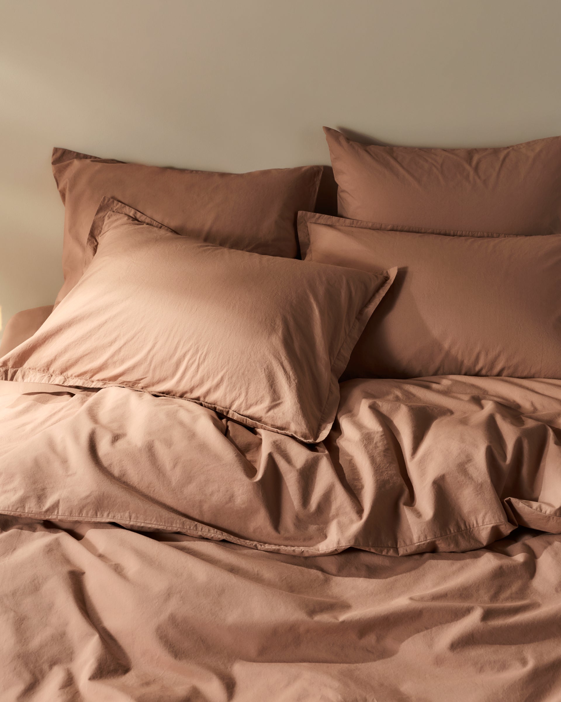 Brushed Cotton Duvet Cover (Adobe)