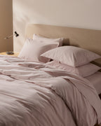 Brushed Cotton Sheet Set - Blush F/Q
