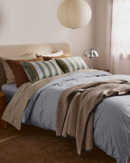 Brushed Cotton Duvet Cover (Sky)