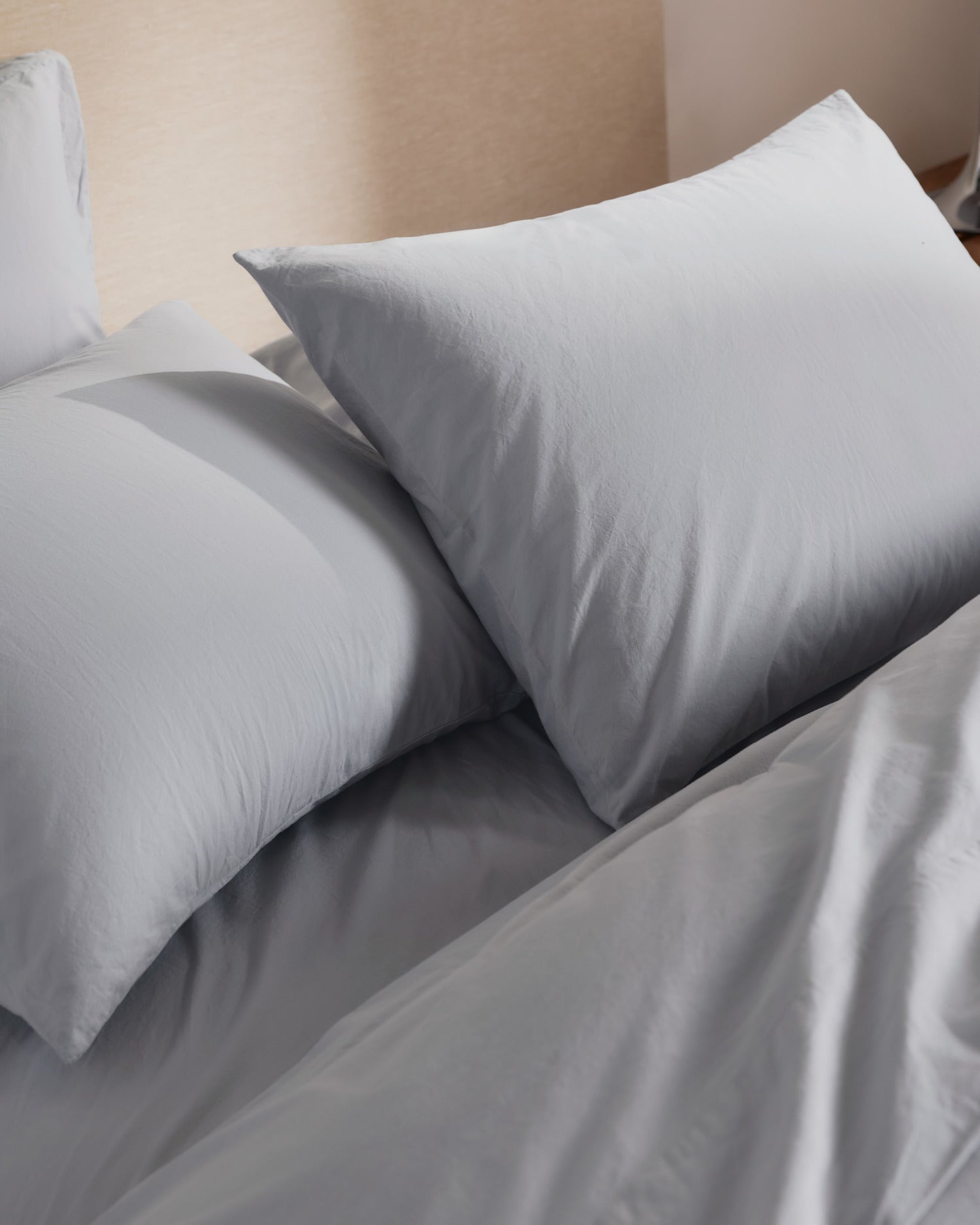 Brushed Cotton Sheet Set - Sky F/Q
