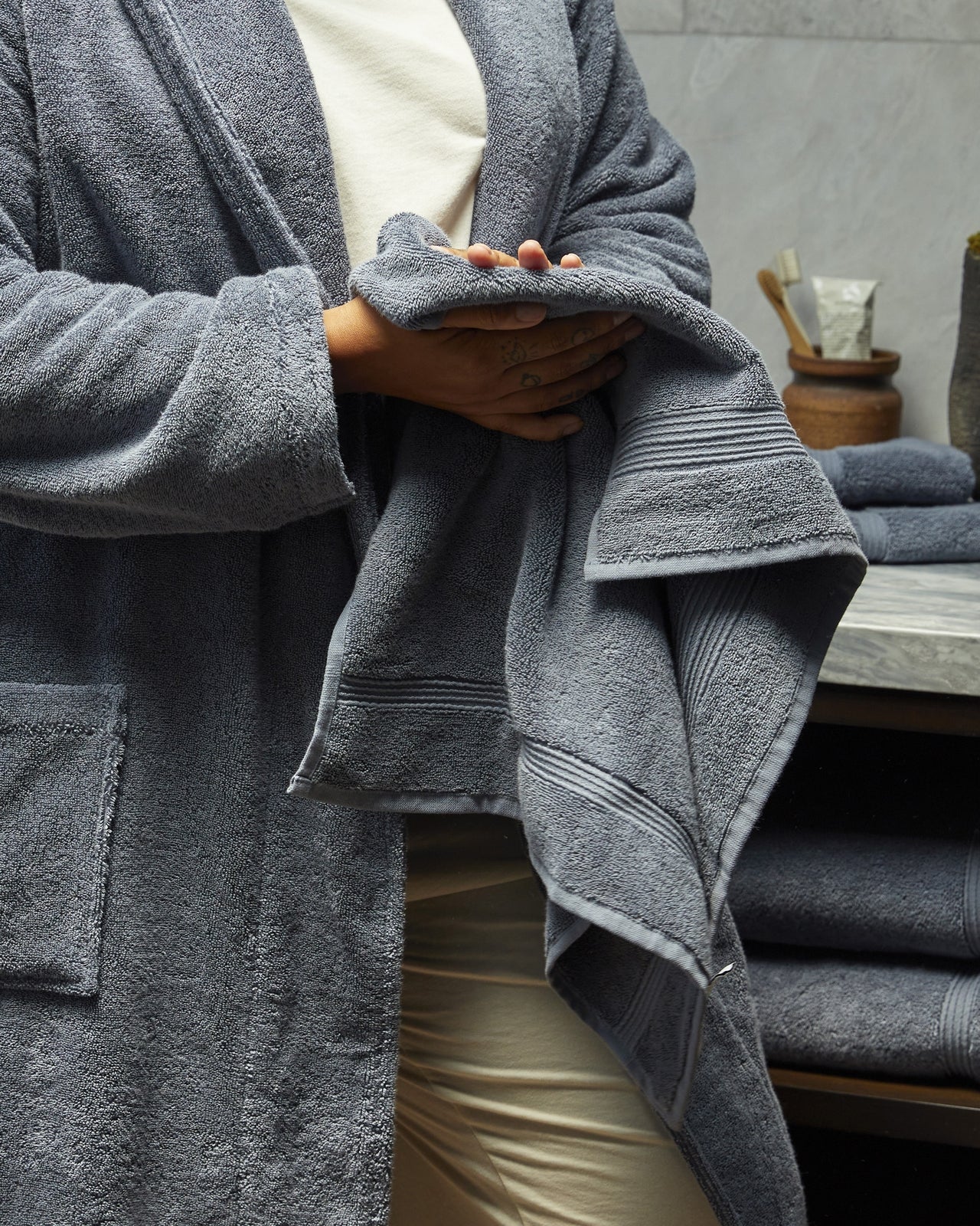 Classic Turkish Cotton Towels (Dusk)