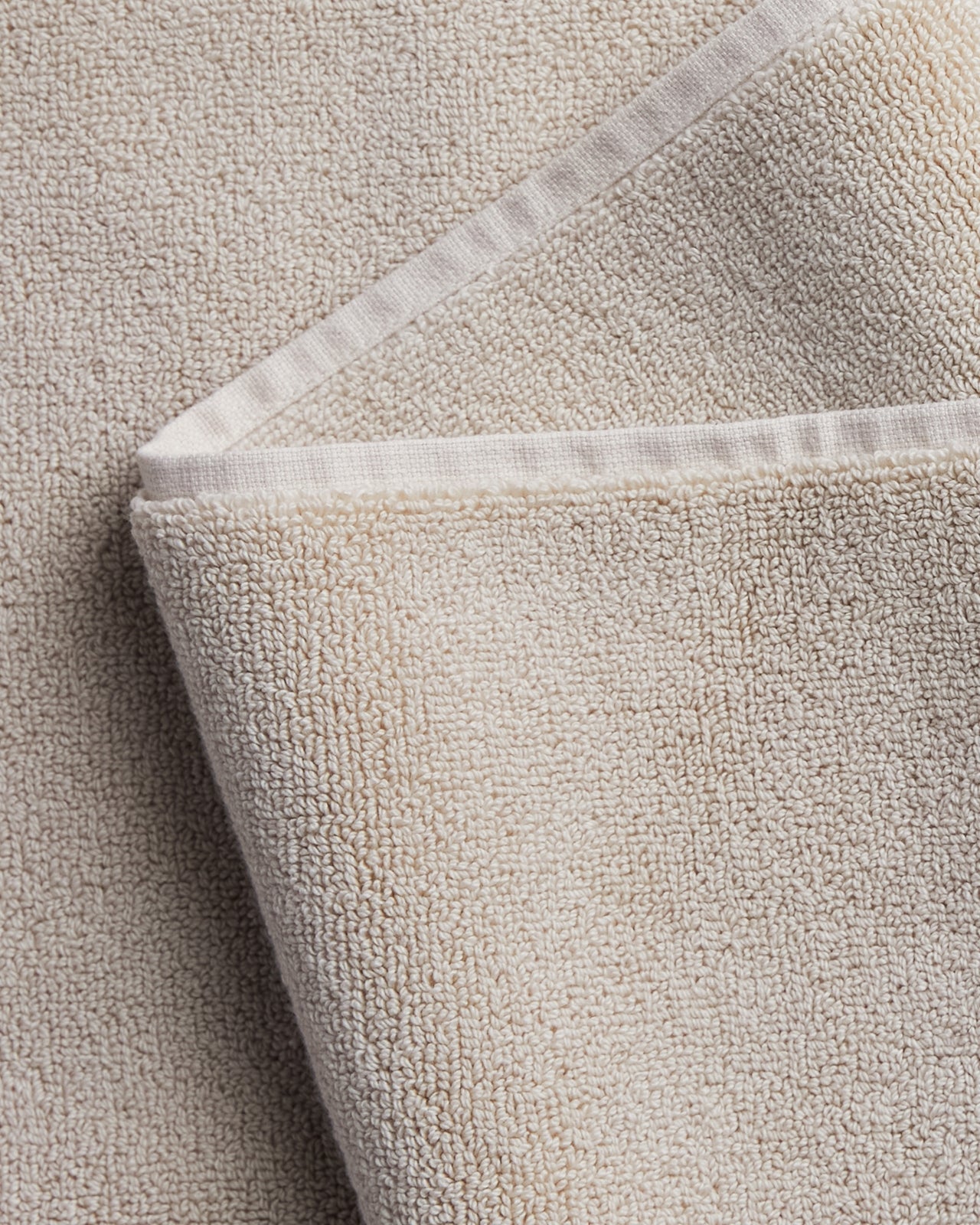 Classic Turkish Cotton Tub Mat (Bone)