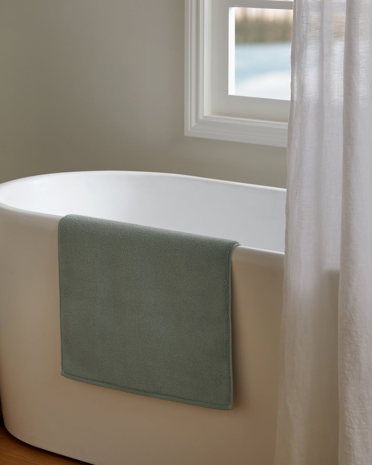 Classic Turkish Cotton Tub Mat - FINAL SALE (Spa)