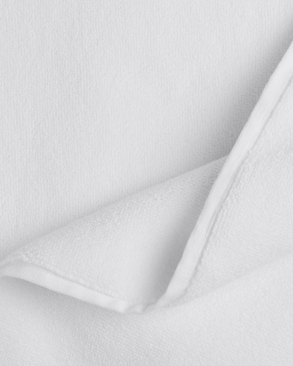 Classic Turkish Cotton Tub Mat (White)