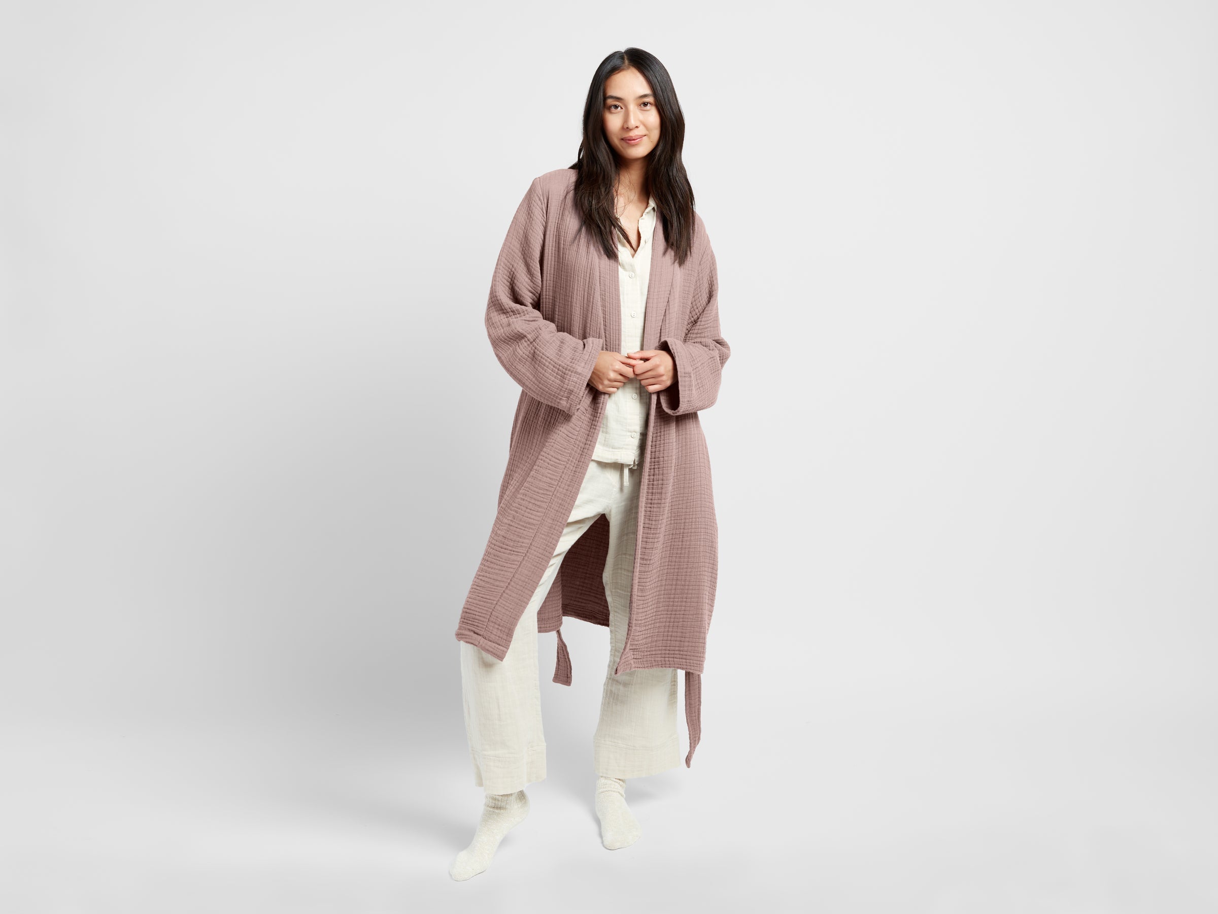 Cloud Cotton Robe (Clover)