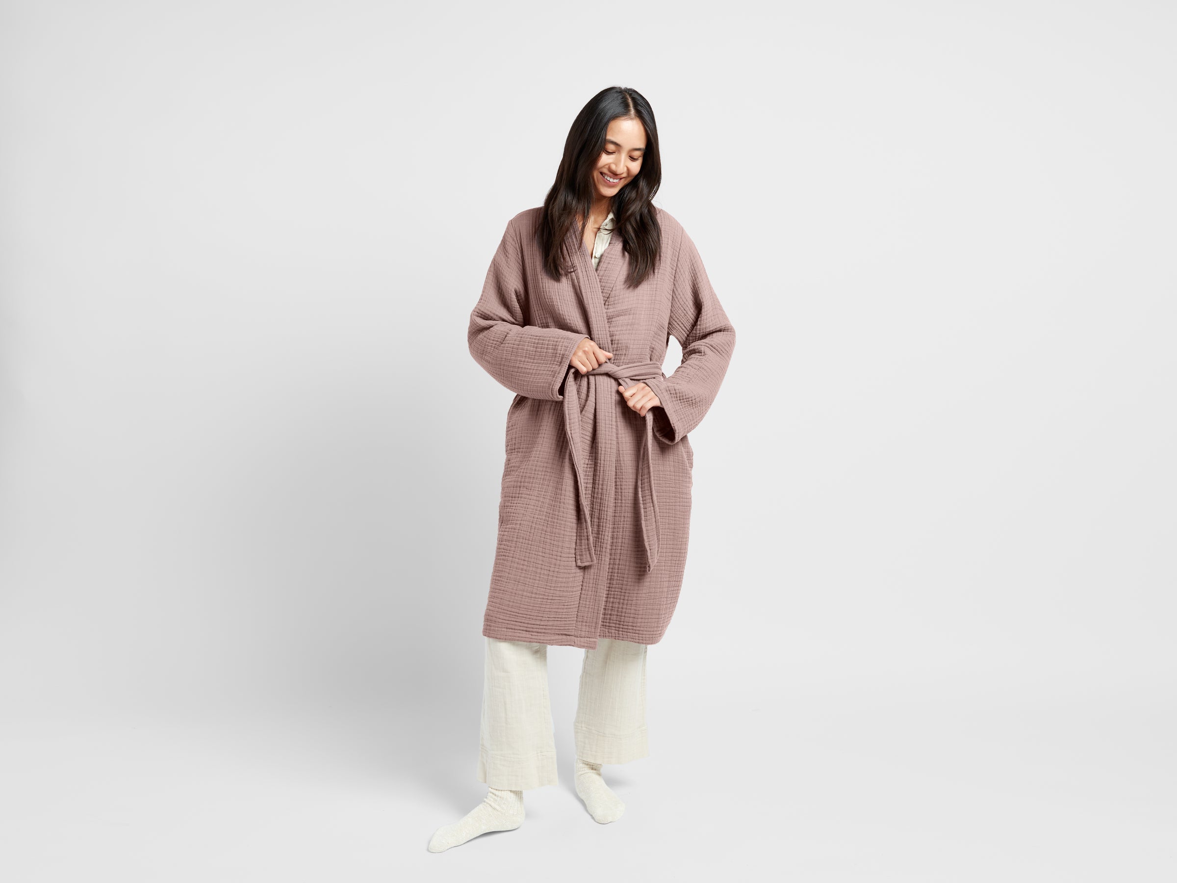 Cloud Cotton Robe (Clover)