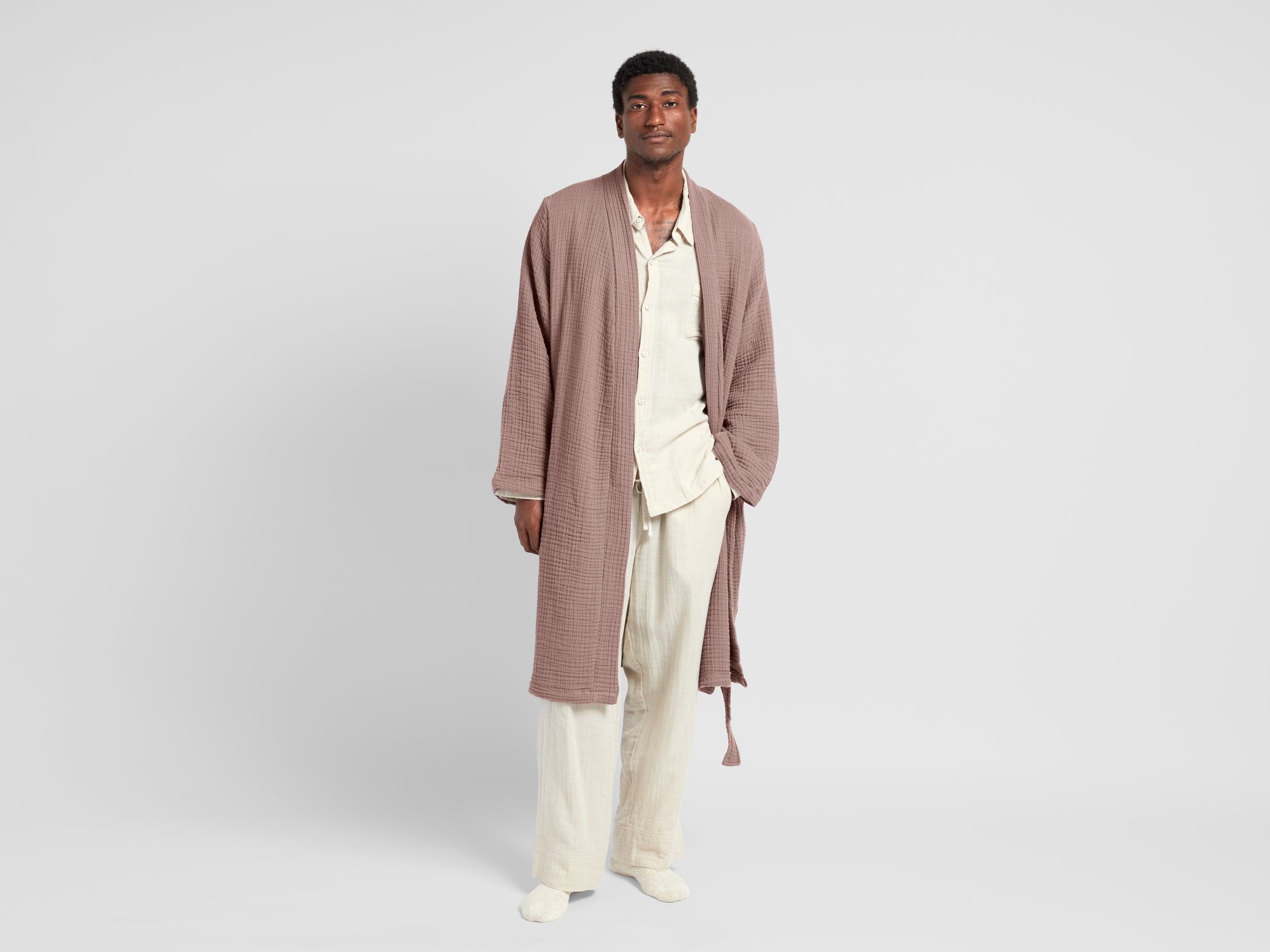 Cloud Cotton Robe (Clover)