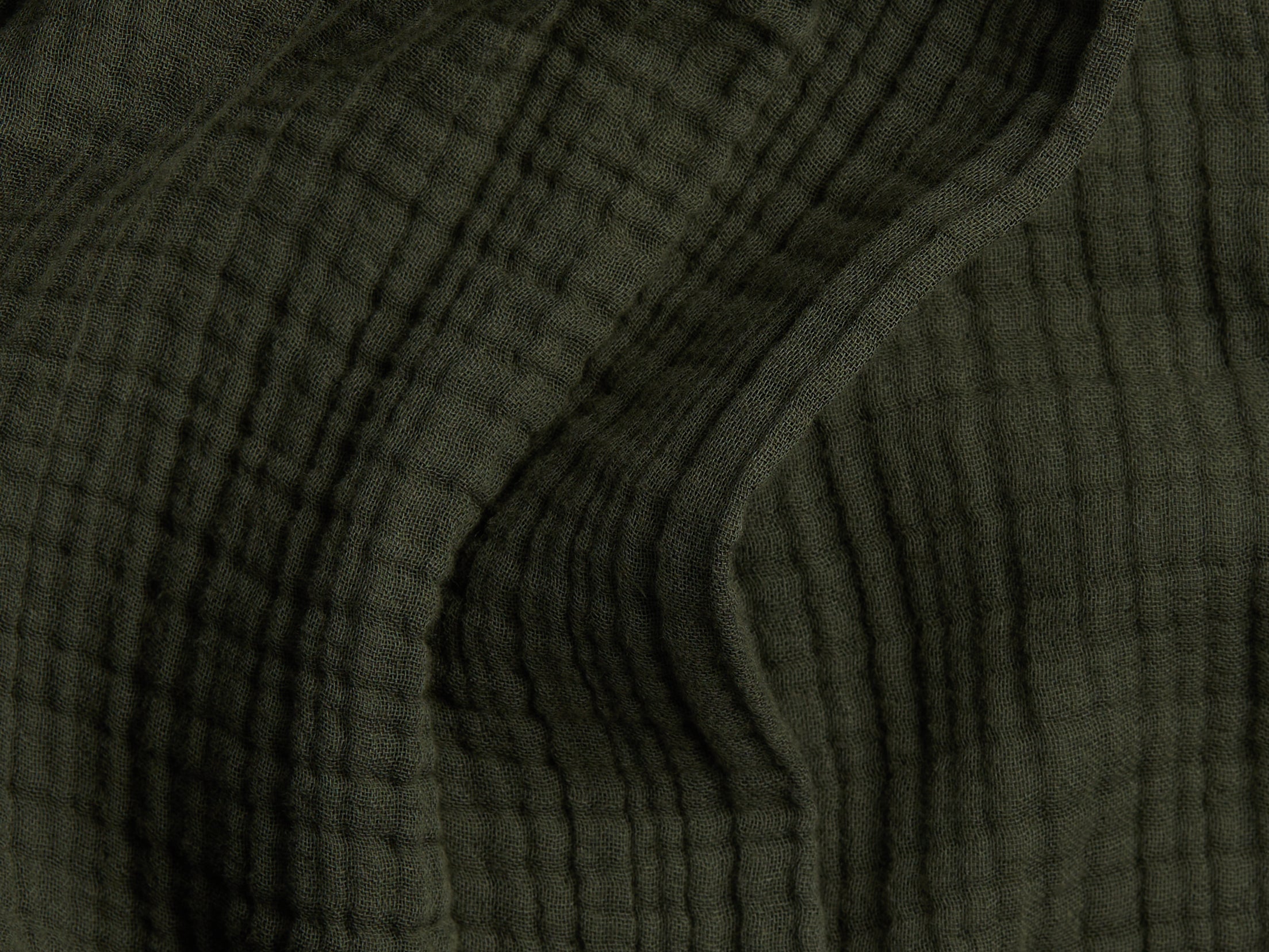Cloud Cotton Robe (Evergreen)