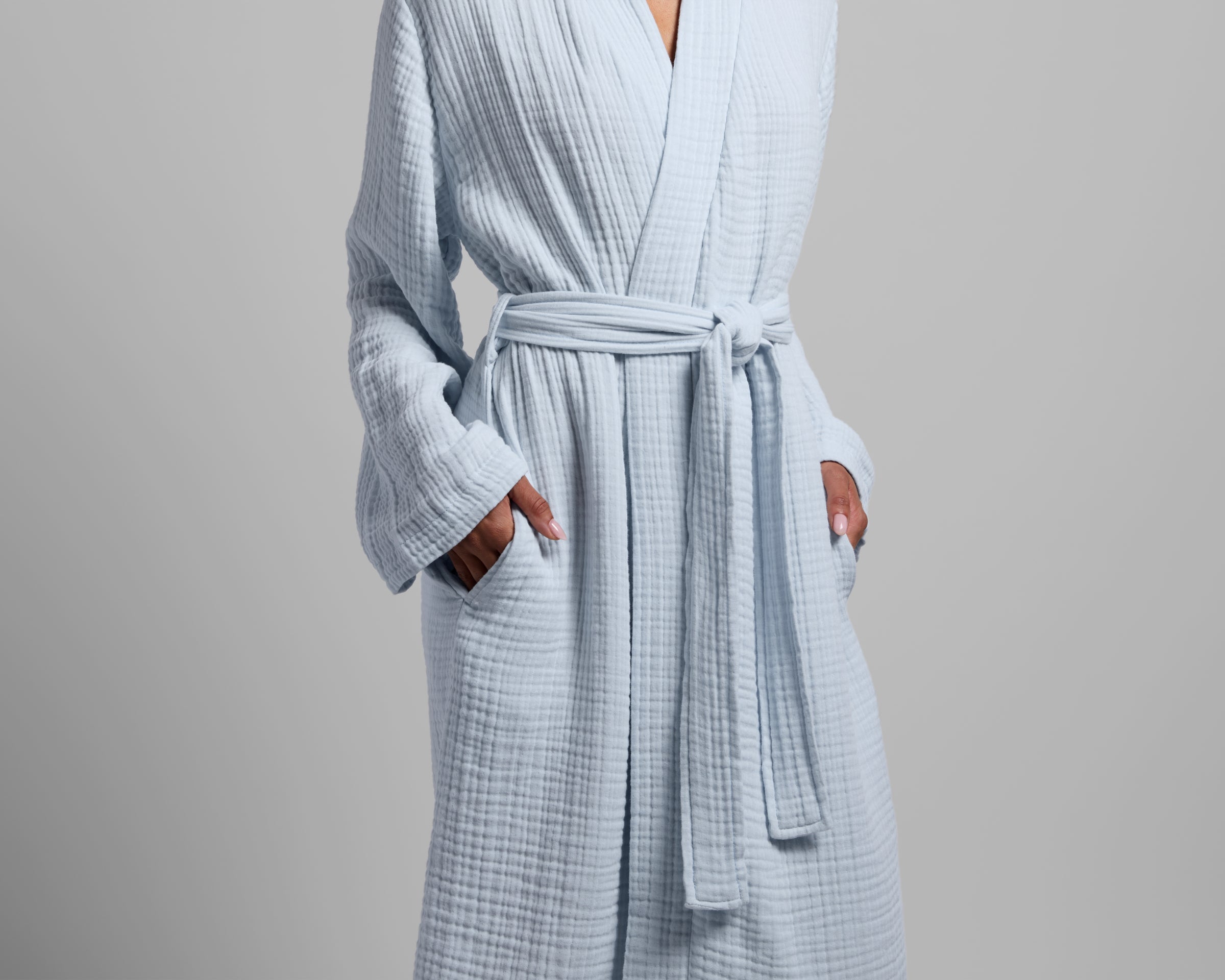 Cloud Cotton Robe (Lagoon)