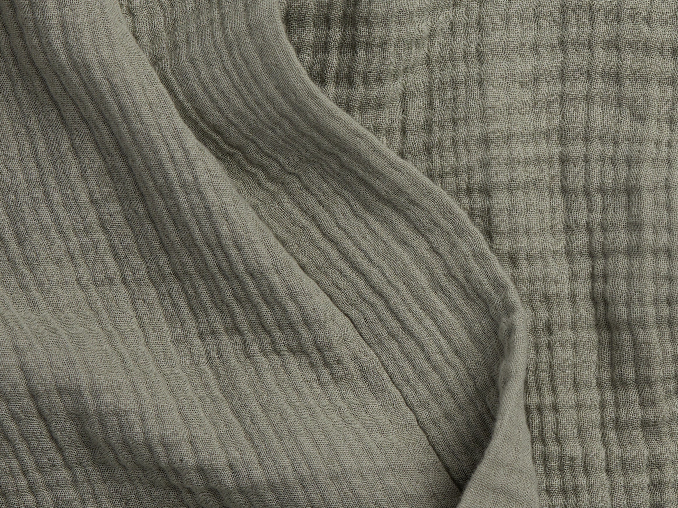 Cloud Cotton Robe (Moss)