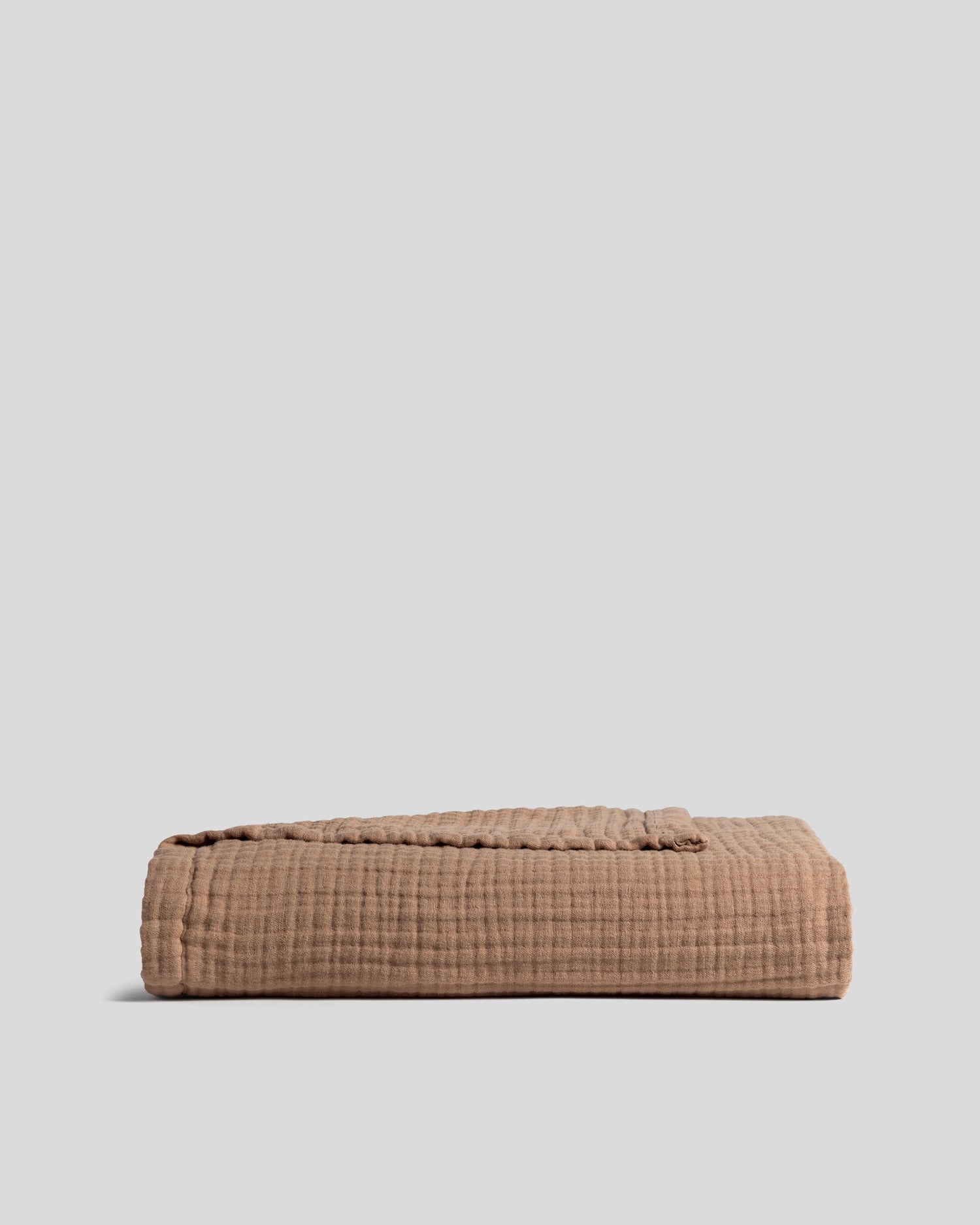 Cloud Linen Gauze Throw (Adobe)