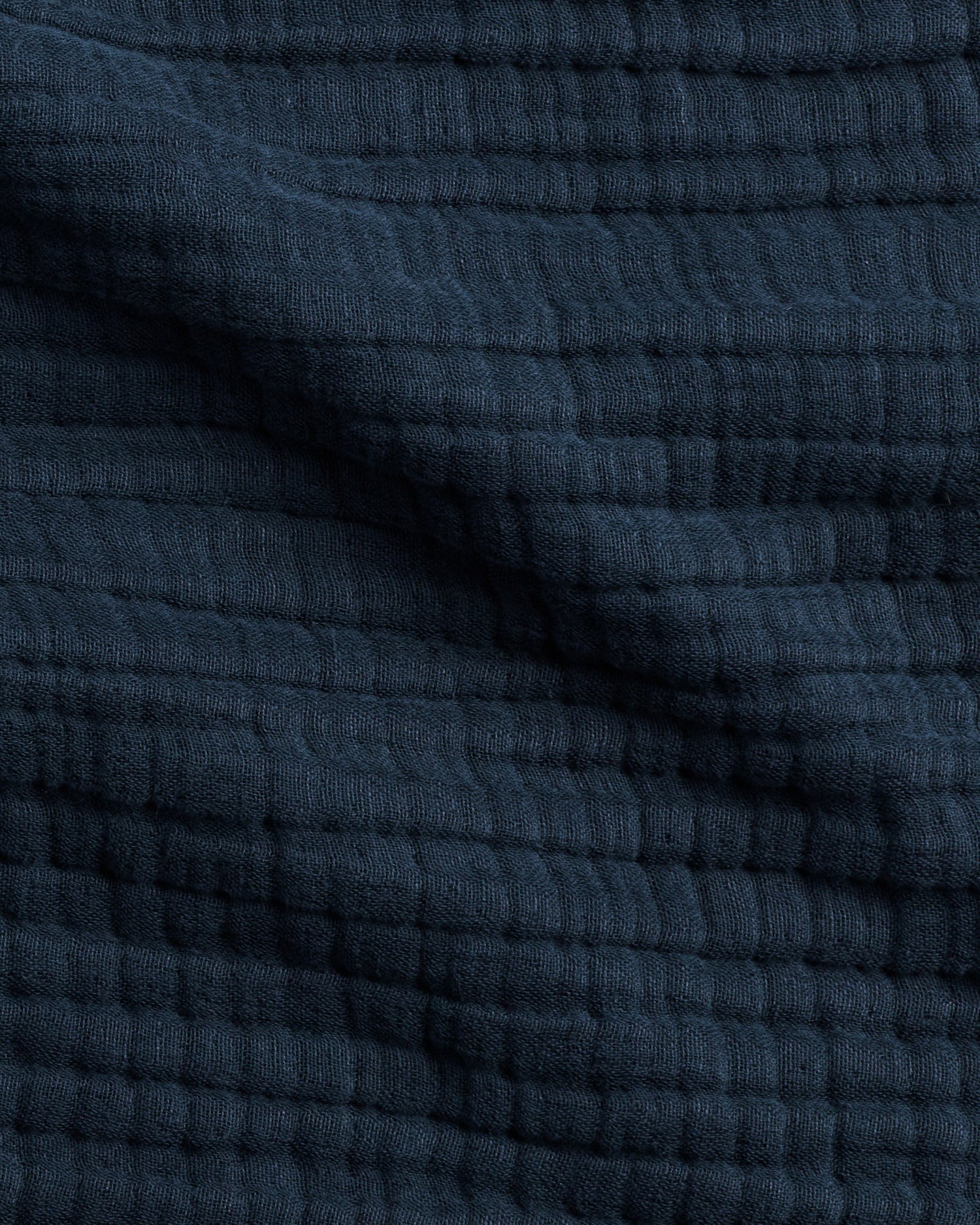 Cloud Linen Gauze Throw (Ink)