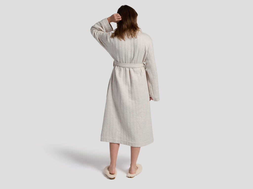 Cozy Knit Robe (Natural)