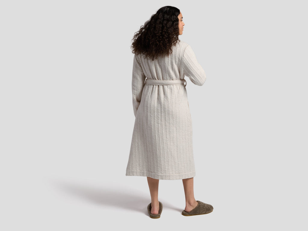 Cozy Knit Robe (Natural)
