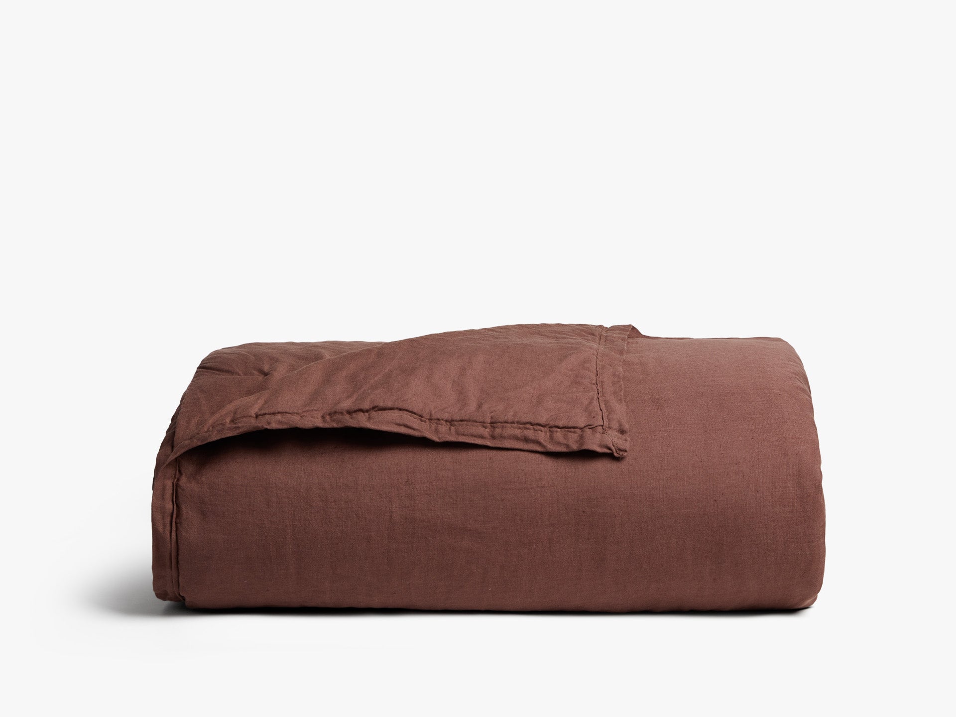 Everyday Linen Quilt - FINAL SALE (Raisin)
