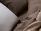 Linen Tencel Sheet Set - Warm Grey F/Q