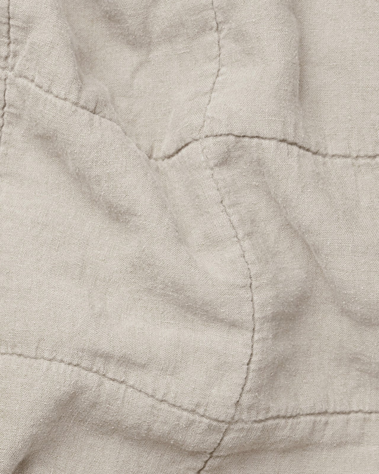 Linen Box Quilt (Bone)