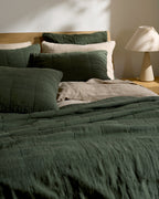 Linen Box Quilt (Evergreen)
