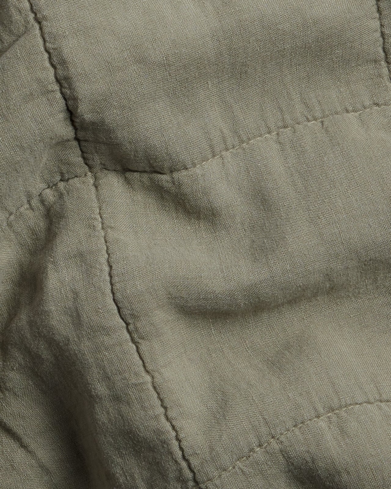 Linen Box Quilt (Moss)
