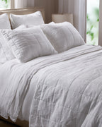 Linen Box Quilt (White)