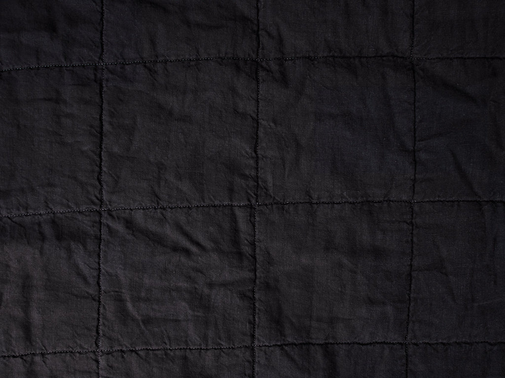 Linen Box Quilt (Coal)