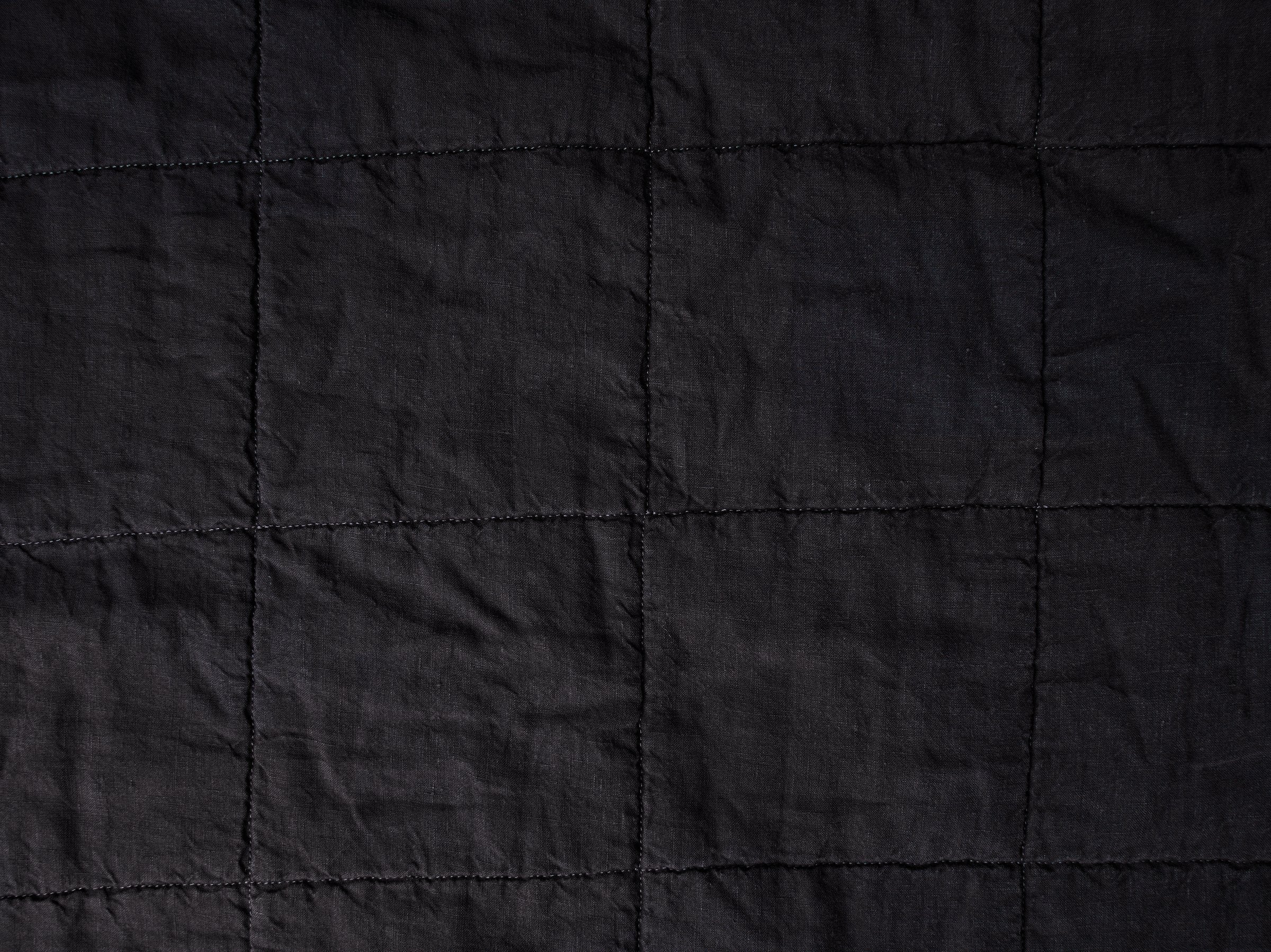 Linen Box Quilt (Coal)