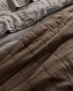 Linen Box Quilt (Warm Grey)