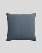Linen Box Quilted Euro Sham (Dusk)
